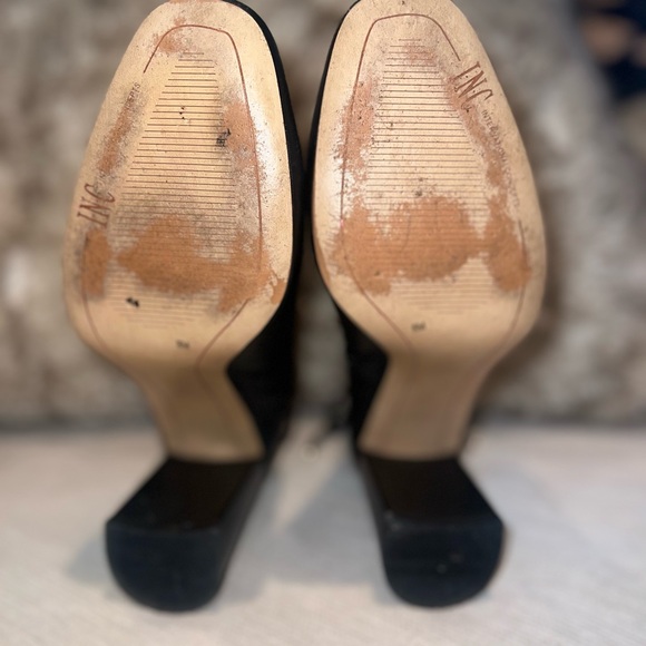 INC International Concepts Black Booties - Picture 4 of 10